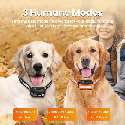 Dog Training Collar & Remote Control 1000 Meter Range